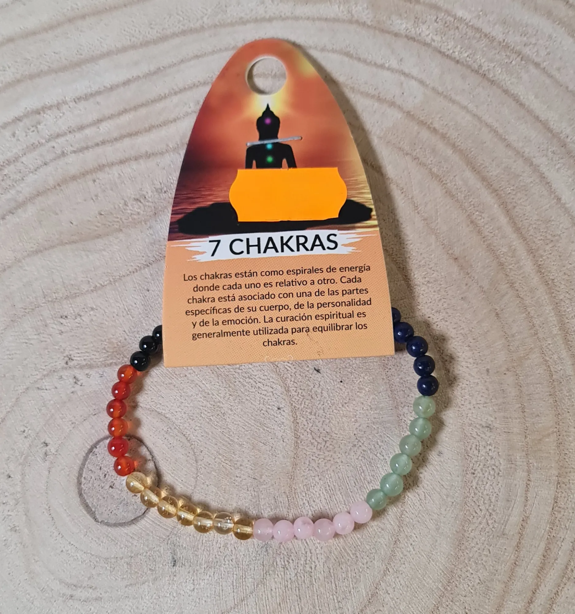 Pulsera 7 chakras