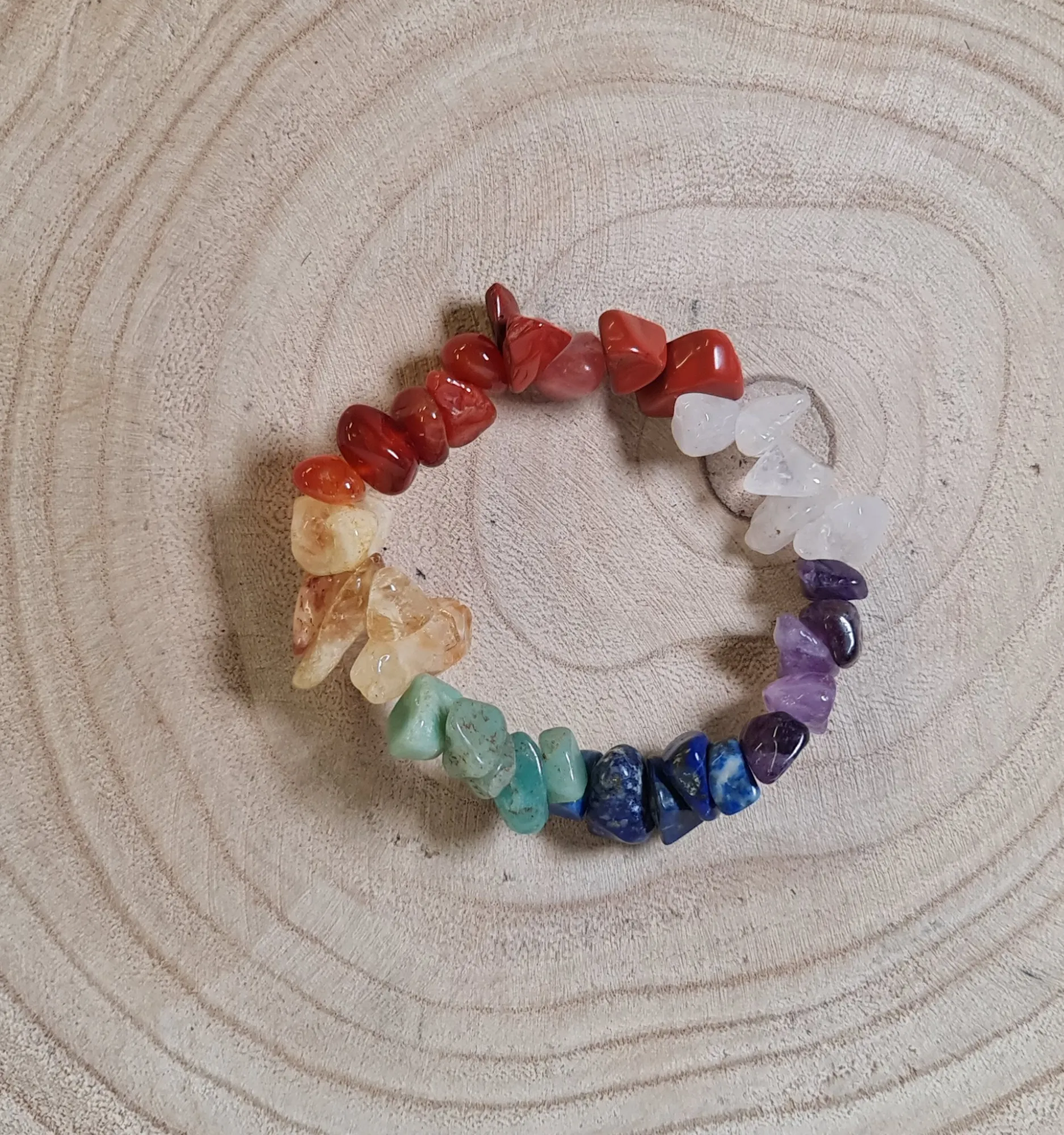 Pulsera 7 chakras chip