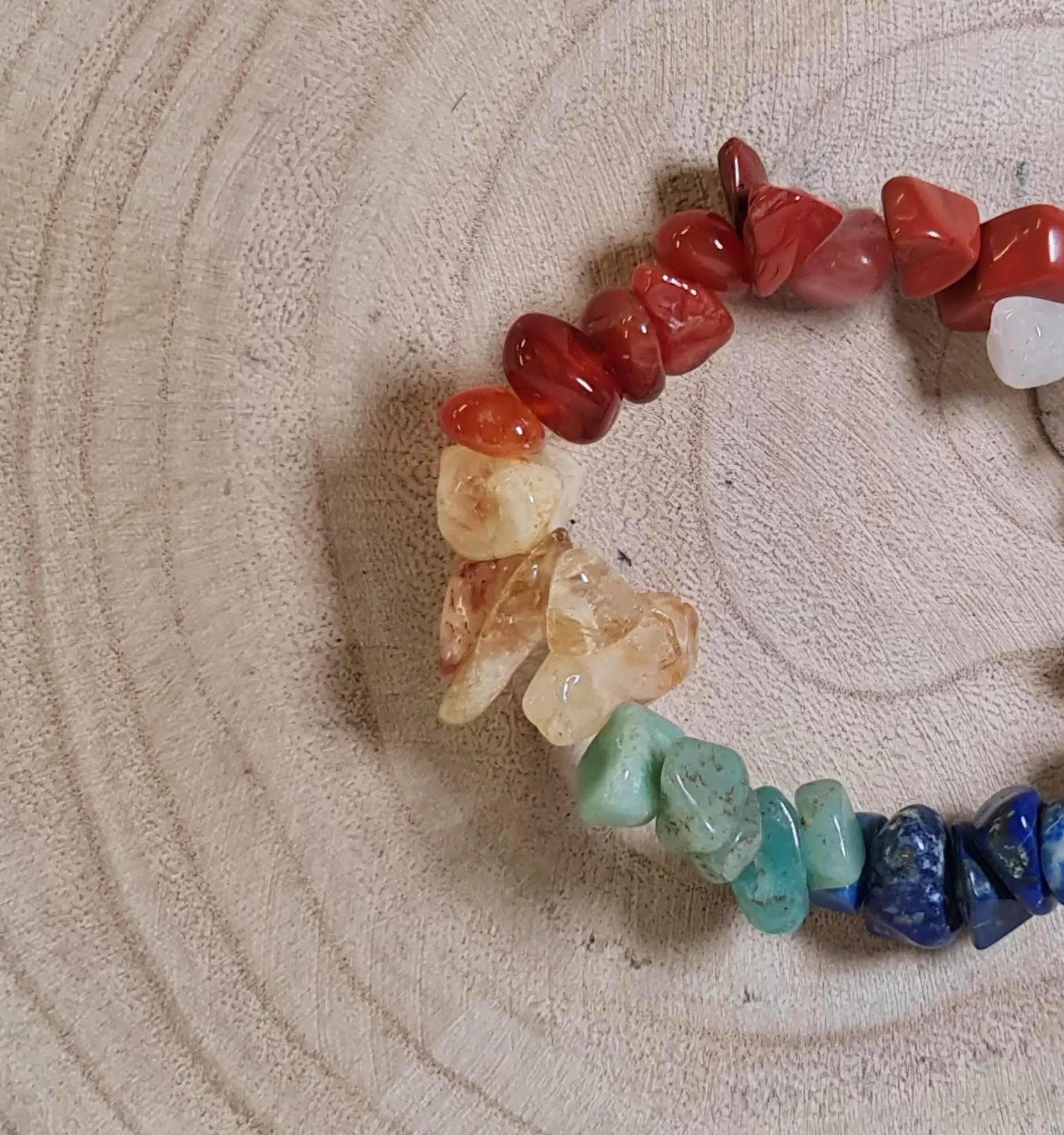Pulsera 7 chakras chip
