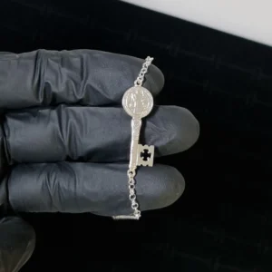 Pulsera Cadena Llave San Benito