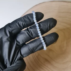 Pulsera Calcedonia Facetada