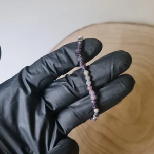 Pulsera Charoita Facetada