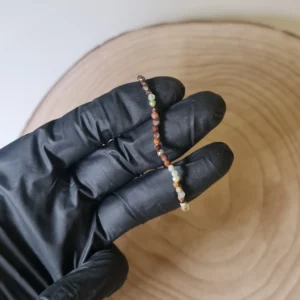 Pulsera Crisoprasa Facetada