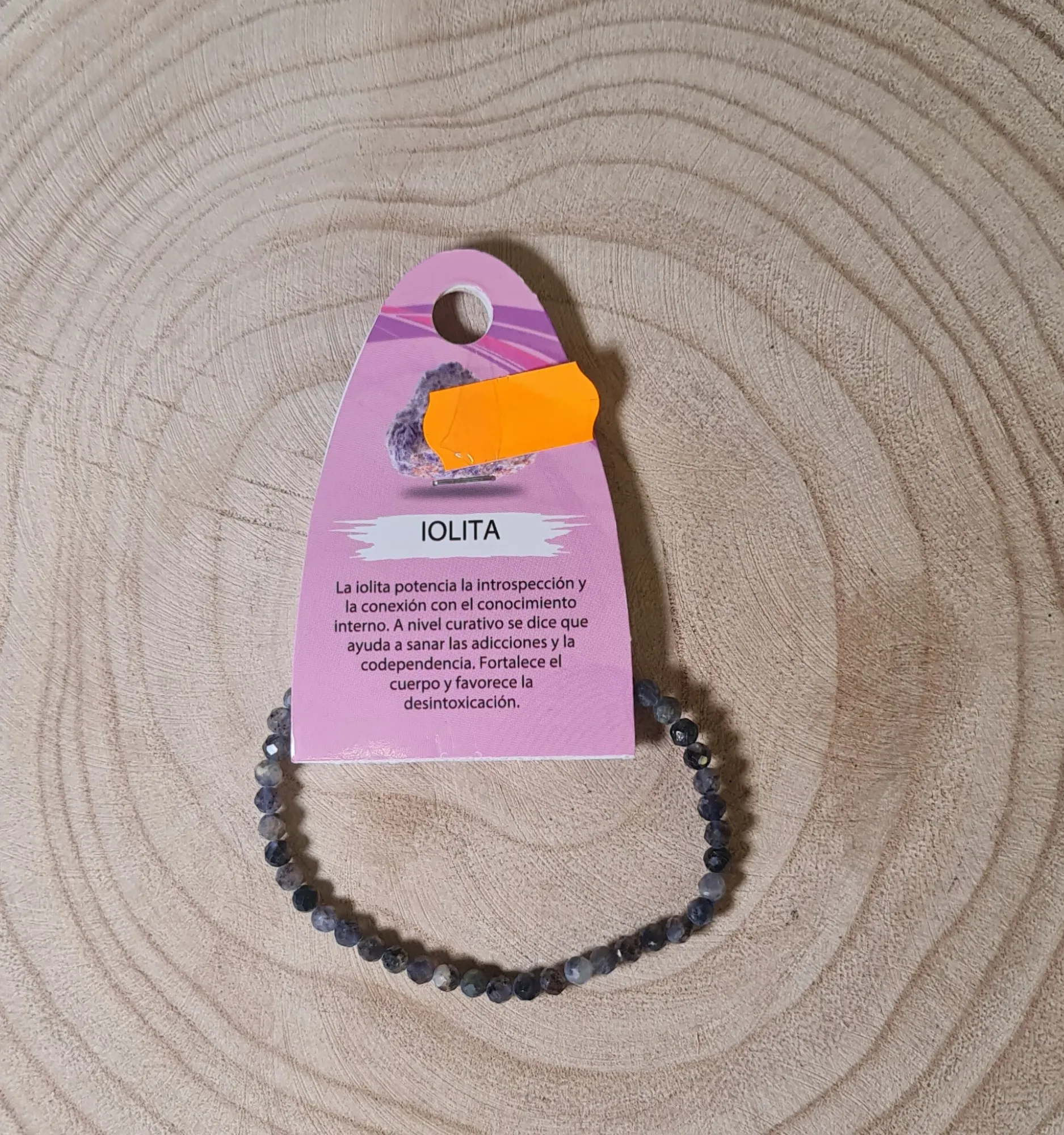 Pulsera Iolita Facetada