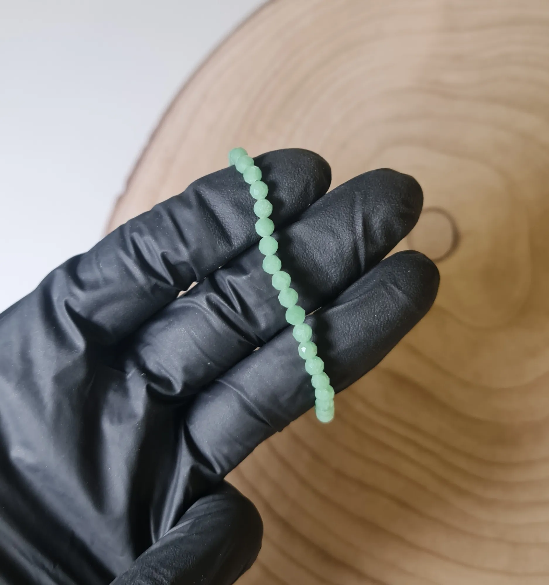 Pulsera Jade Facetada