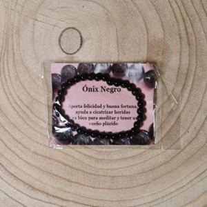 Pulsera Ónix Negro