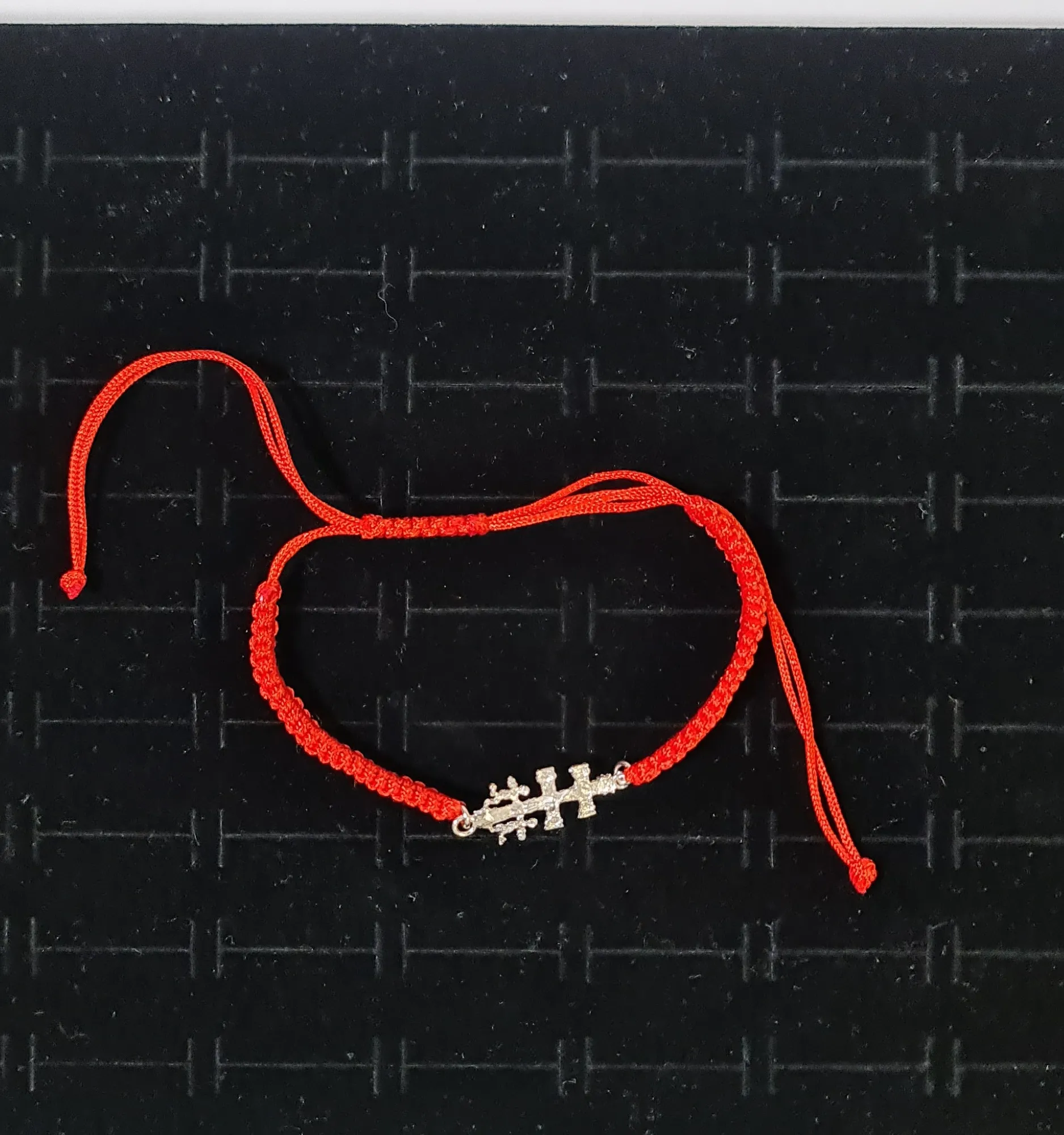 Pulsera Roja Cruz de Caravaca