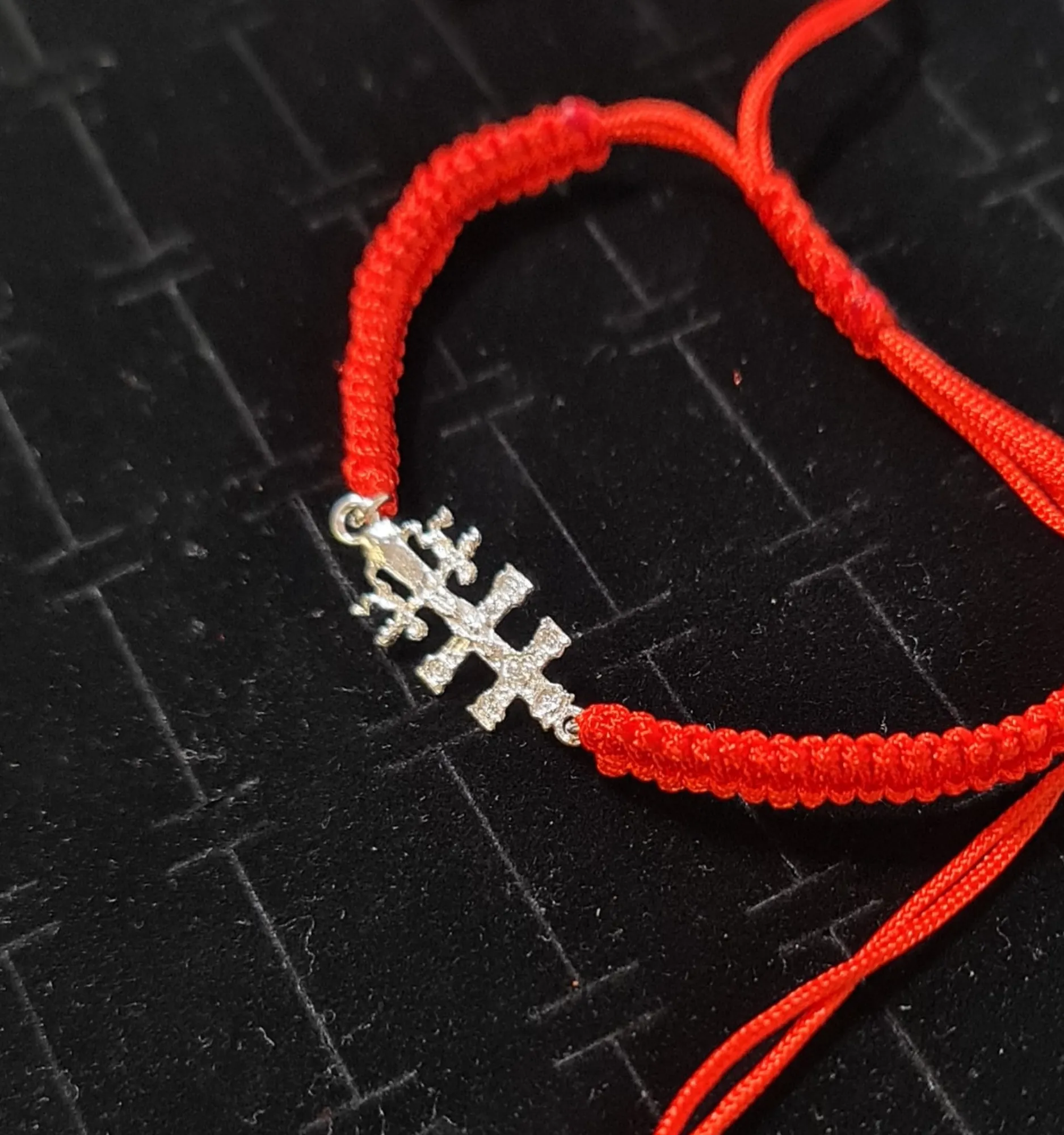 Pulsera Roja Cruz de Caravaca