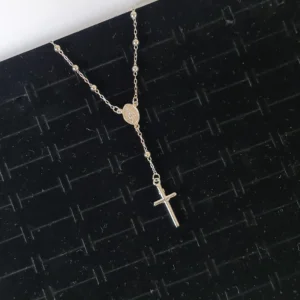 Pulsera Rosario Plata