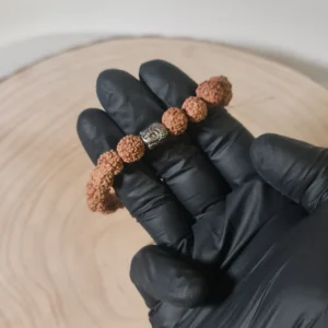 Pulsera Semilla Sagrada Rudraksma Natural