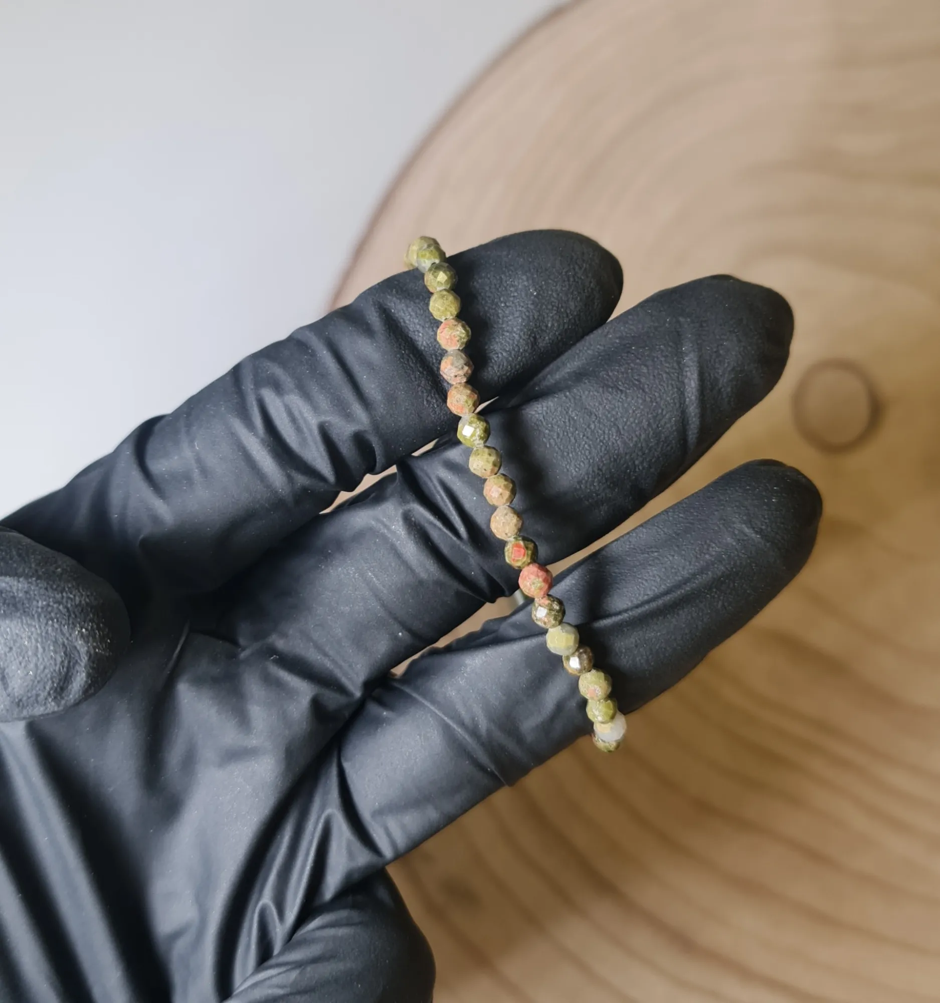 Pulsera Unakita Facetada