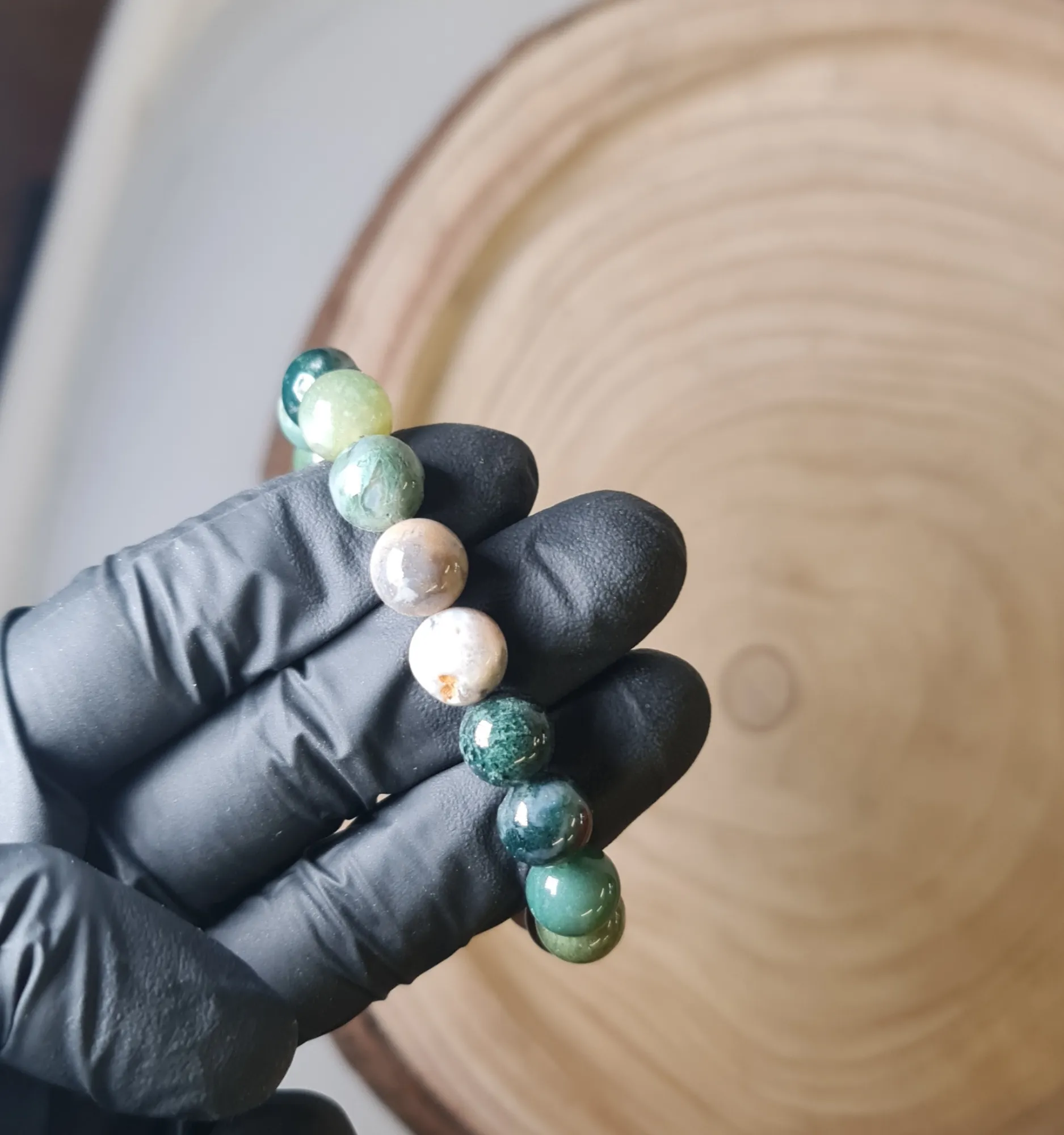Pulsera ágata india