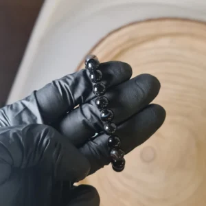 Pulsera ágata negra