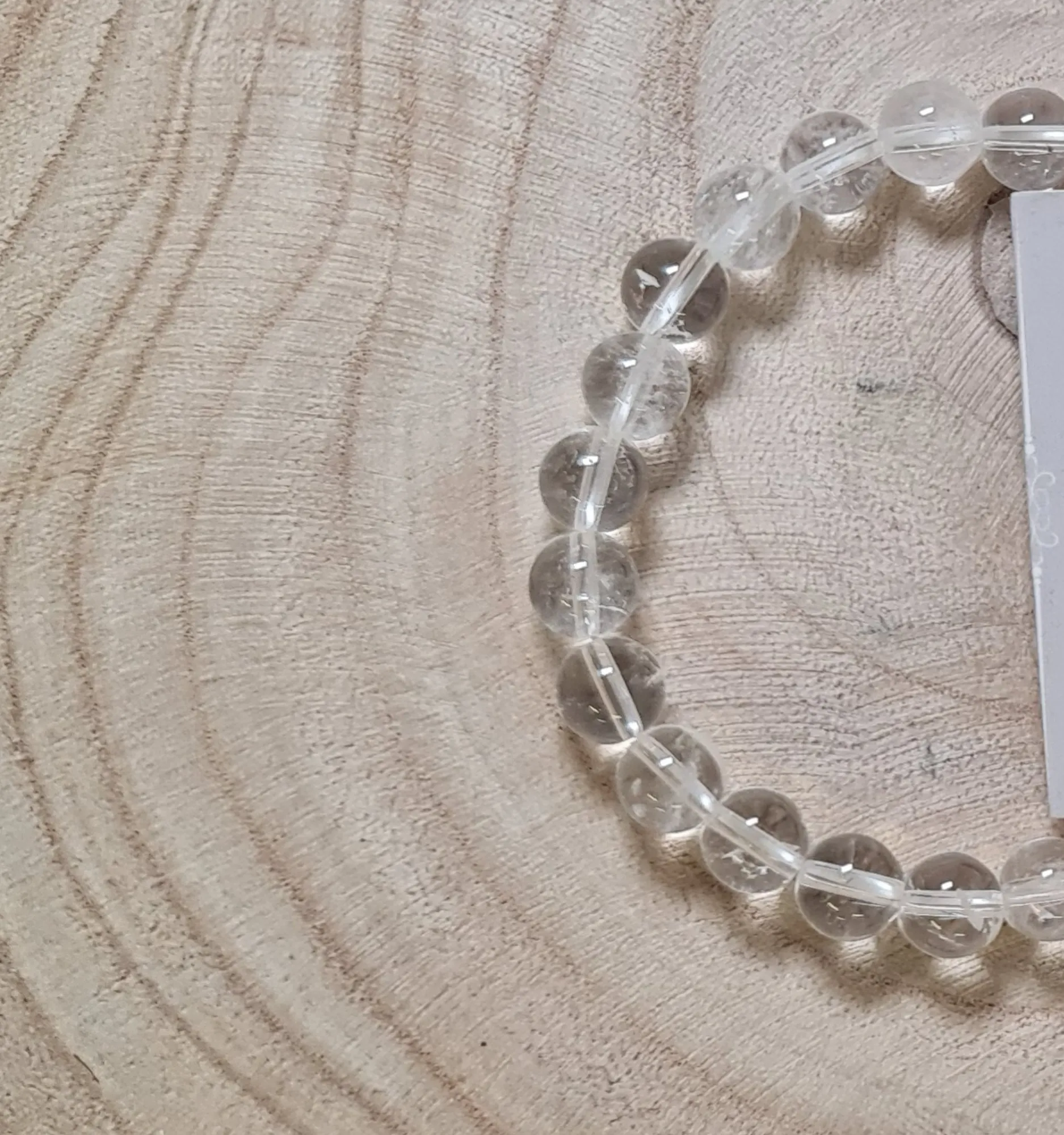 Pulsera cuarzo blanco 3