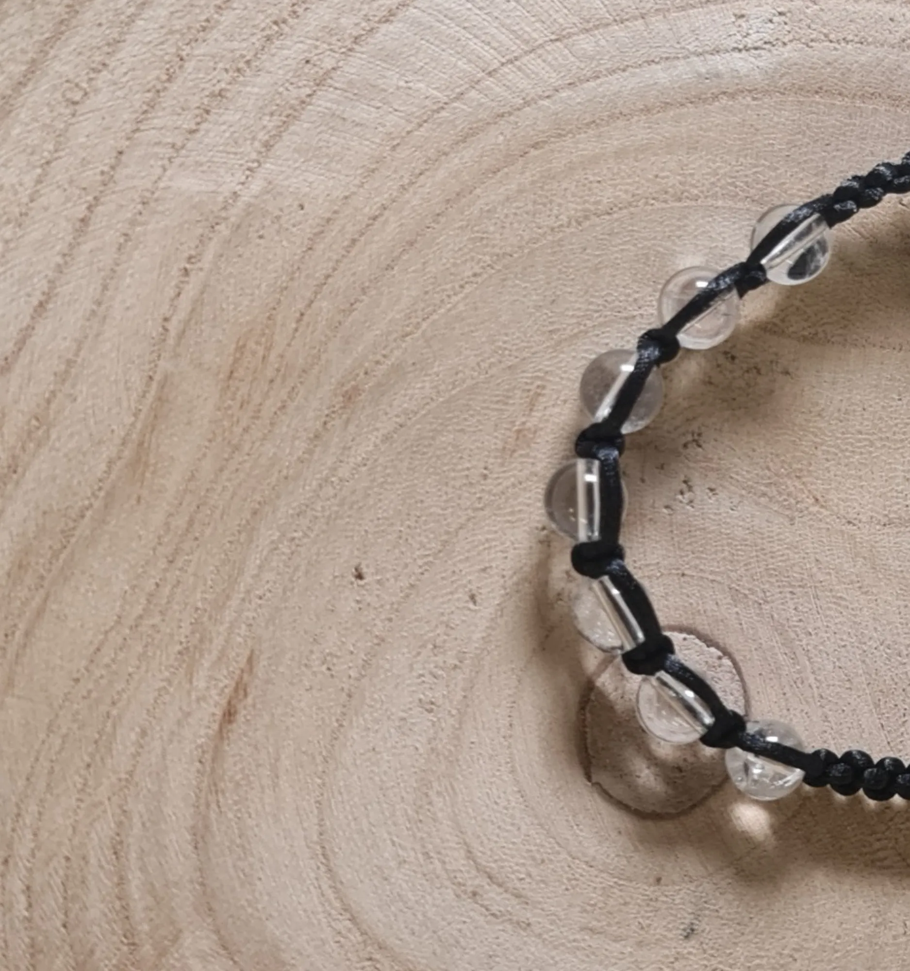 Pulsera cuarzo blanco 4