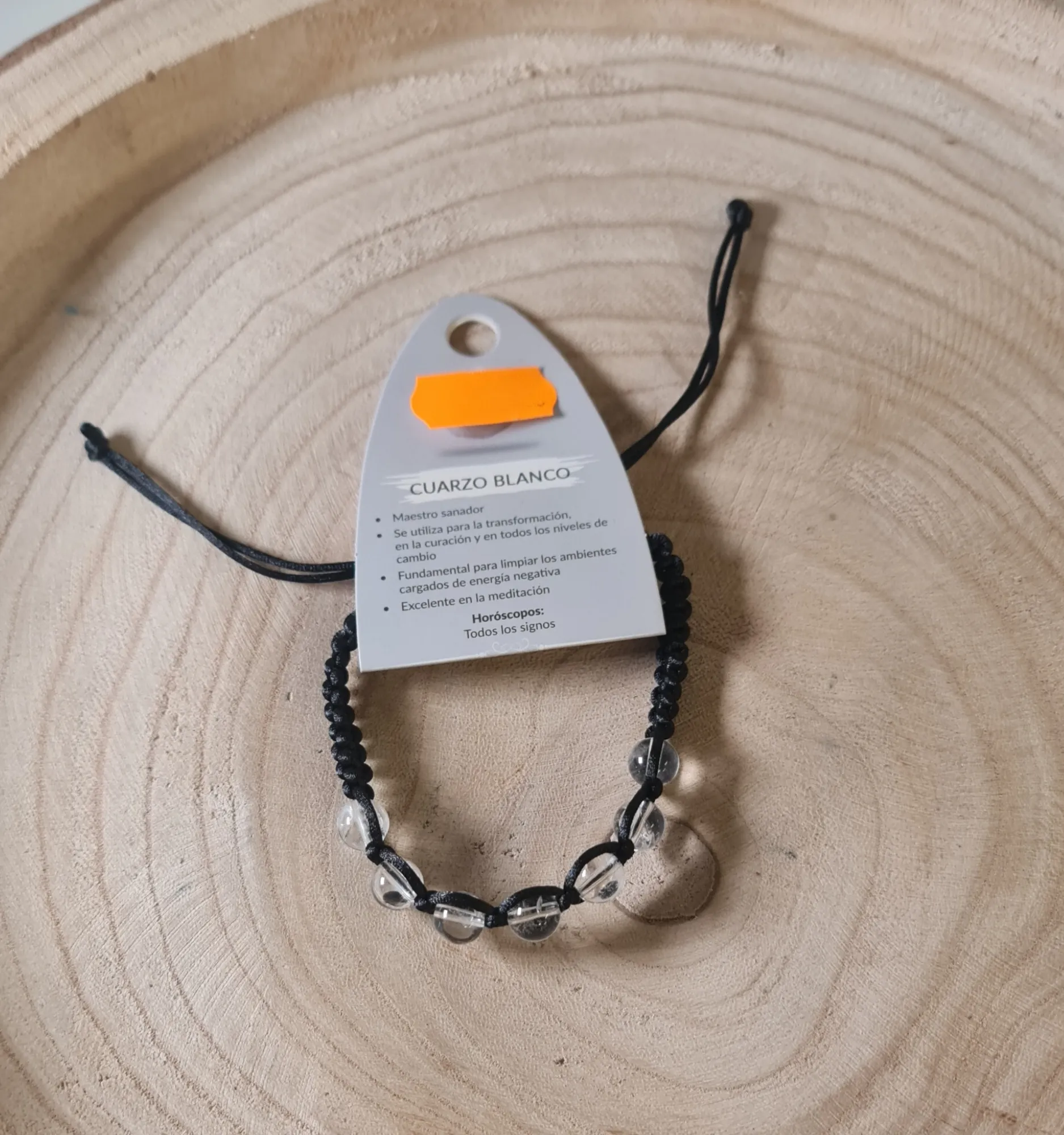 Pulsera cuarzo blanco 4