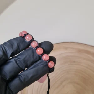 Pulsera cuarzo cerezo 2