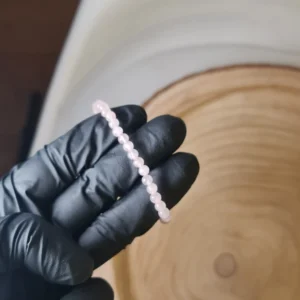 Pulsera cuarzo rosa