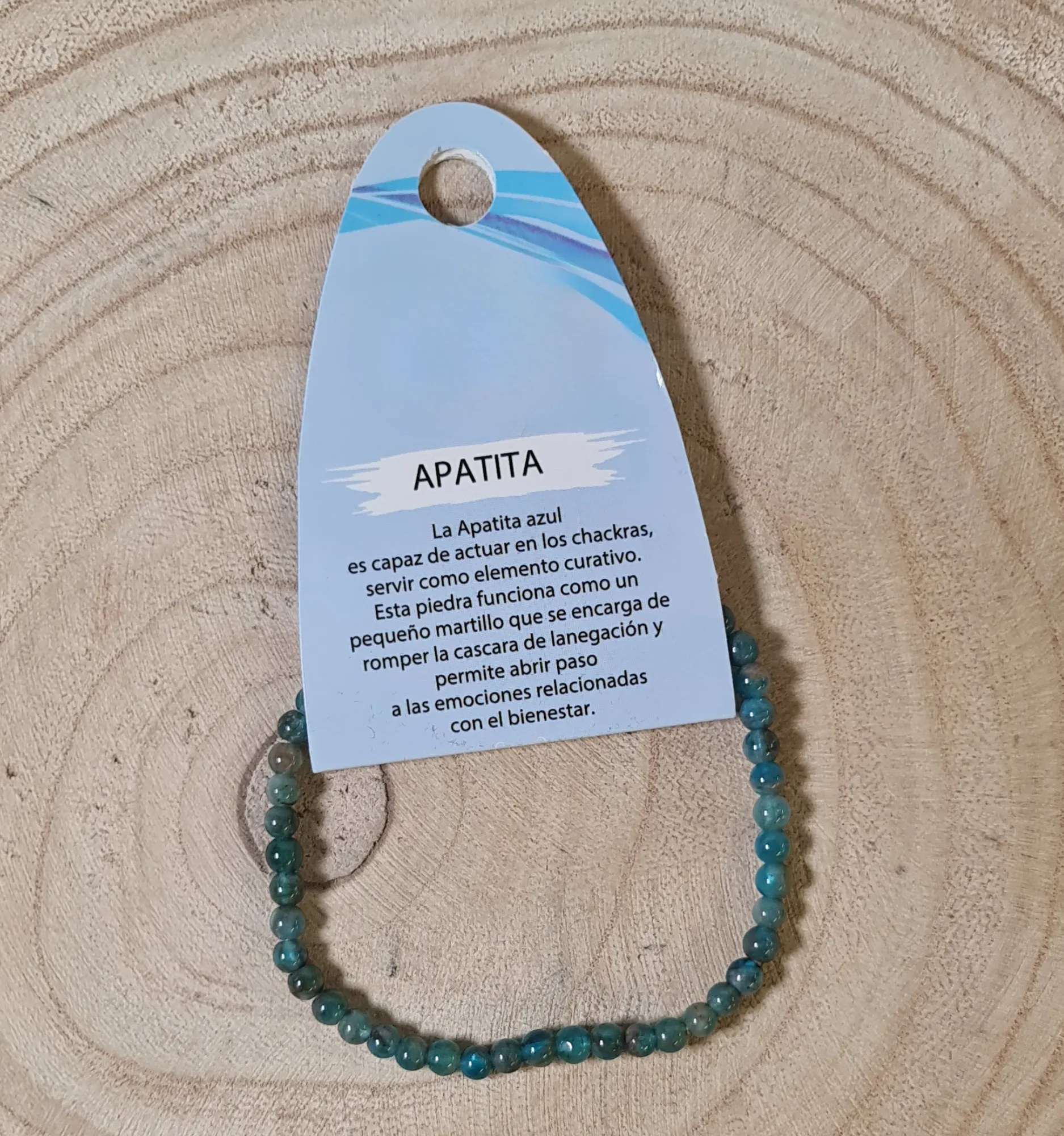 Pulsera de apatita