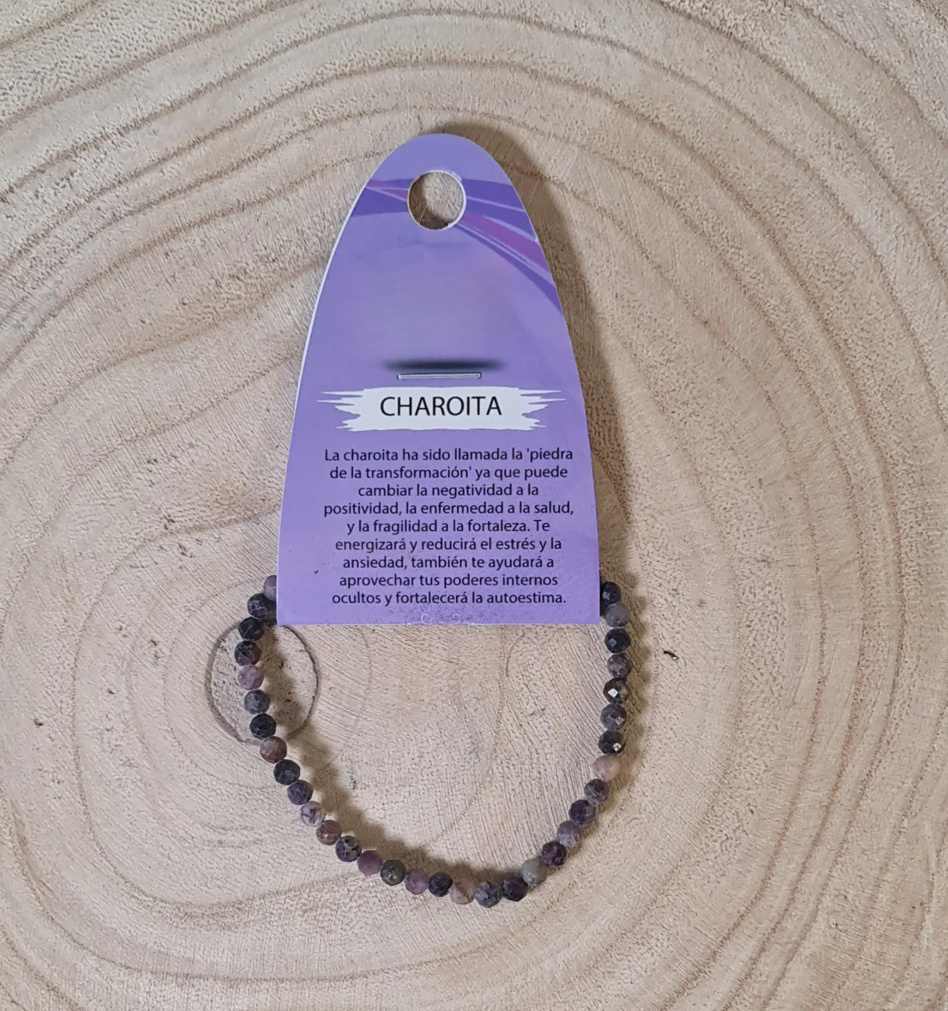 Pulsera de charoita