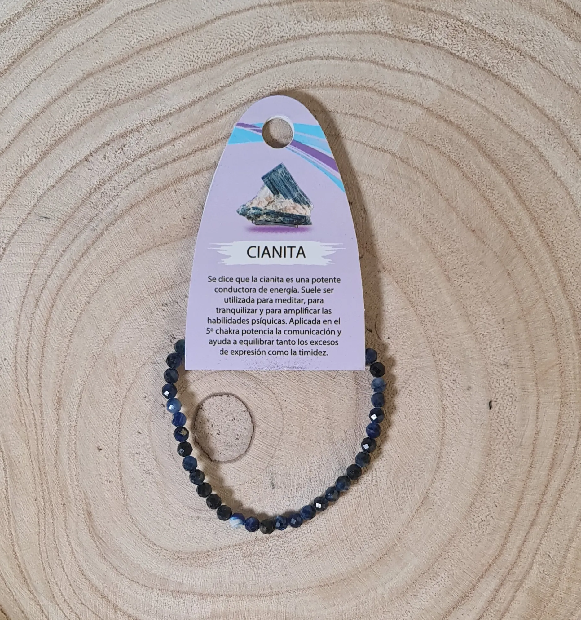 Pulsera de cianita