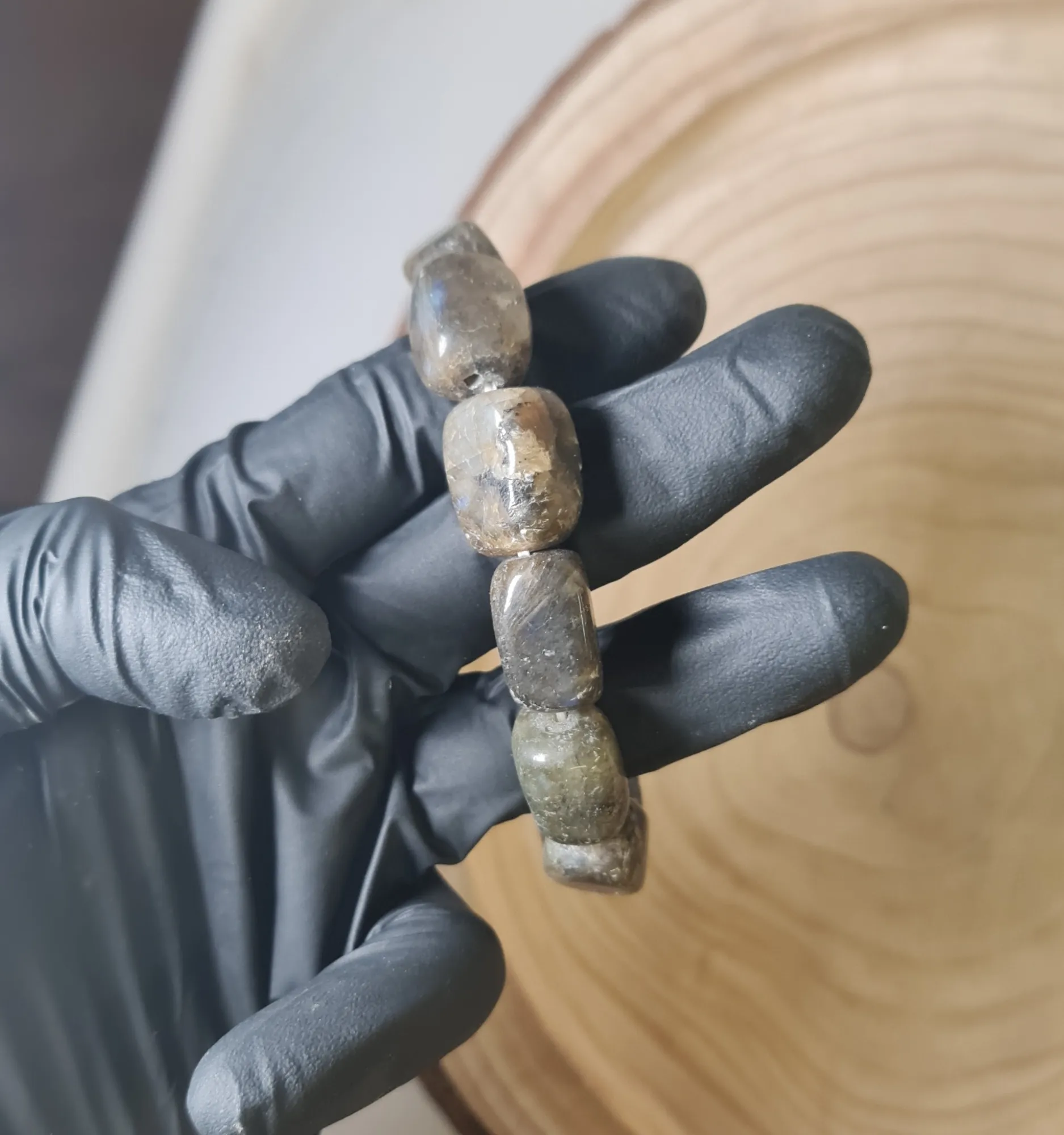 Pulsera de labradorita