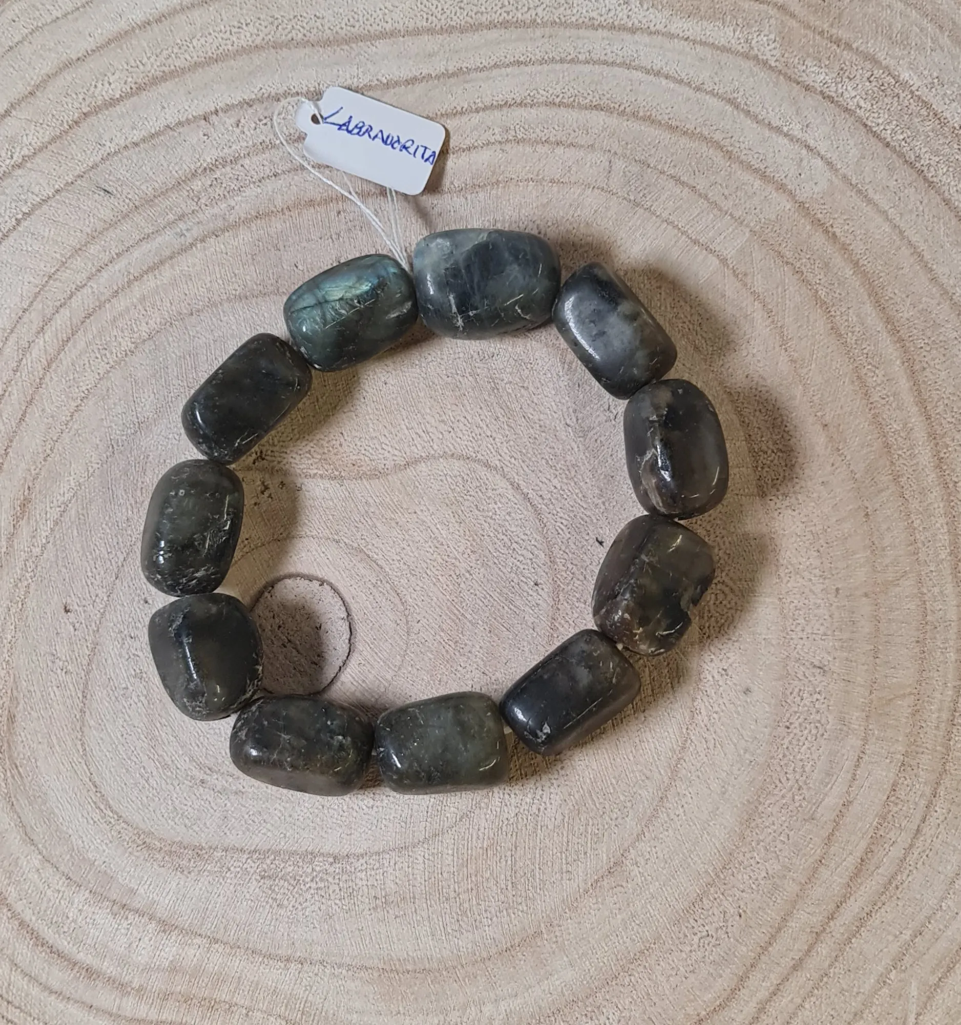 Pulsera de labradorita