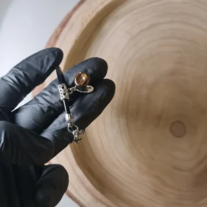 Pulsera de piedra de ojo de tigre