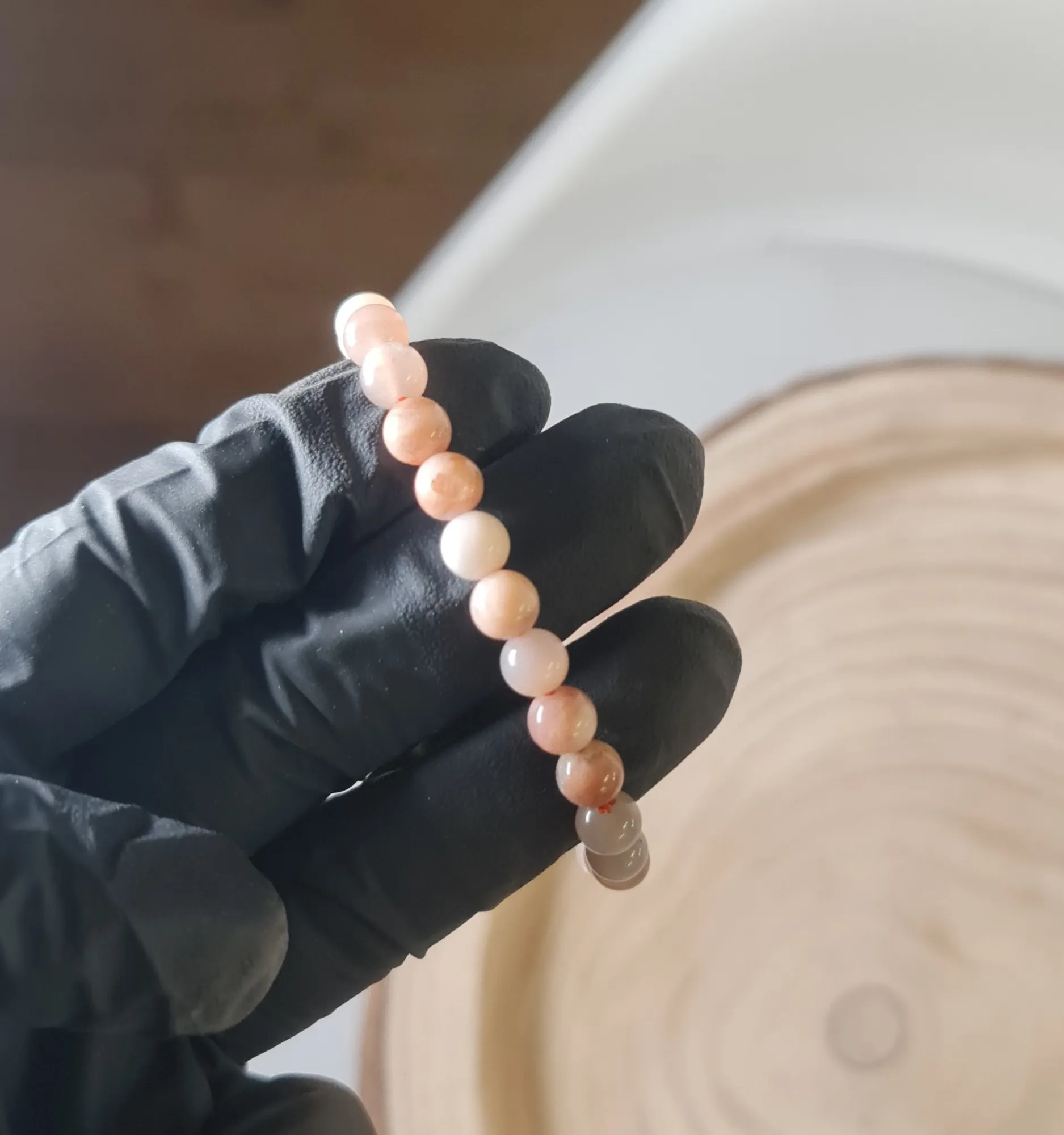 Pulsera de piedra sol grande