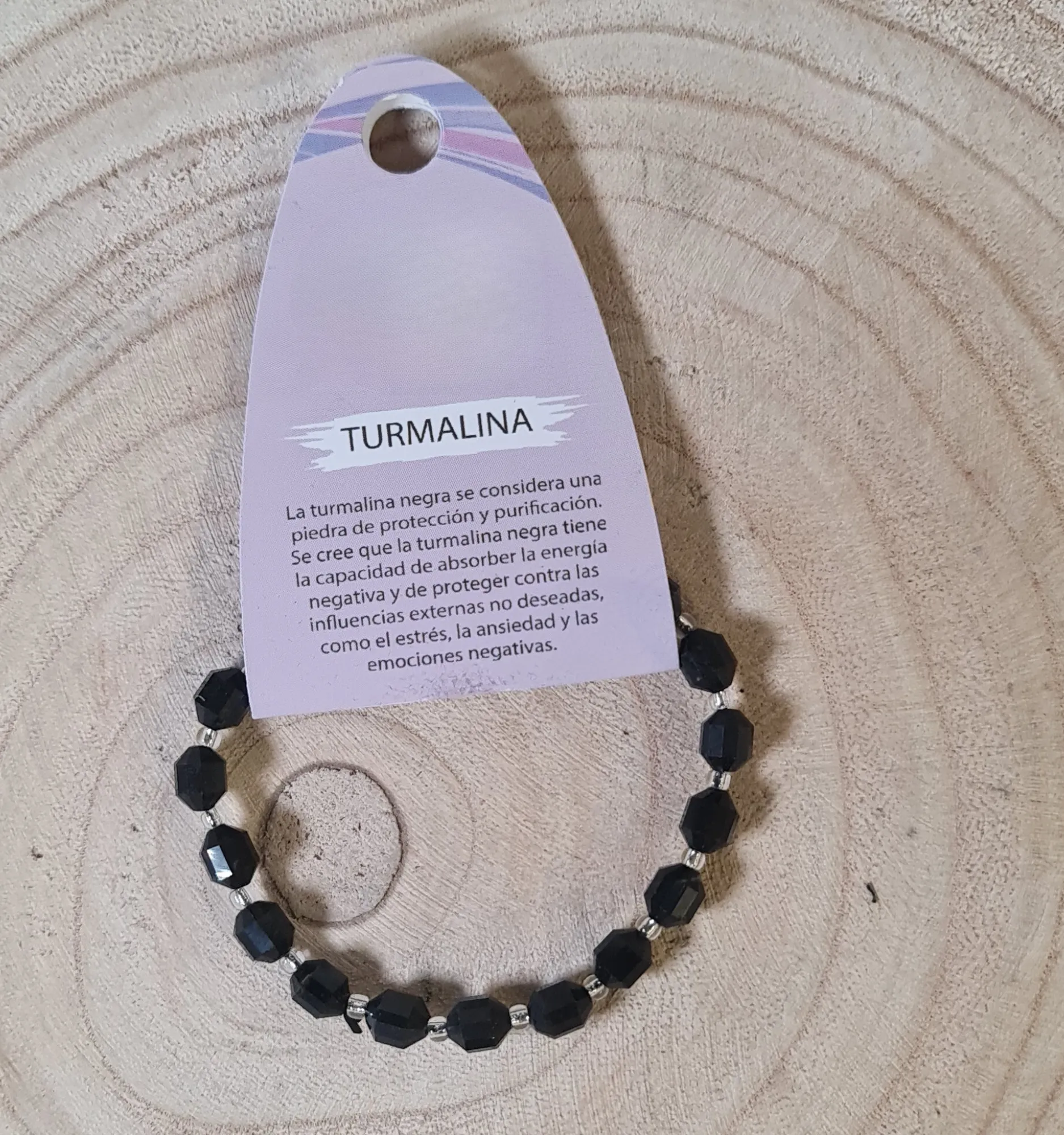 Pulsera de turmalina
