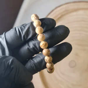 Pulsera jaspe madera