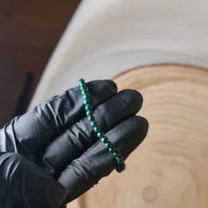 Pulsera malaquita 4mm