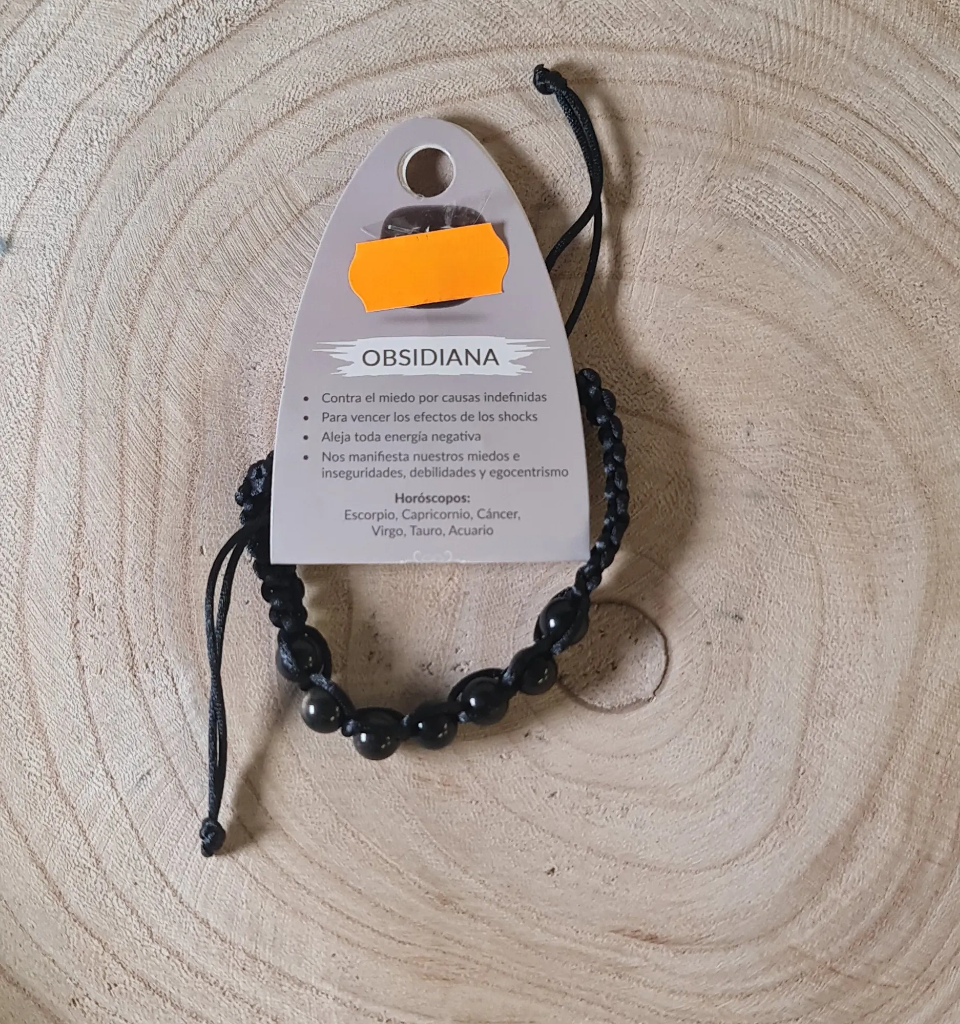 Pulsera obsidiana 2