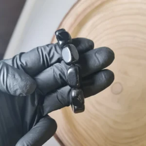 Pulsera obsidiana piedras