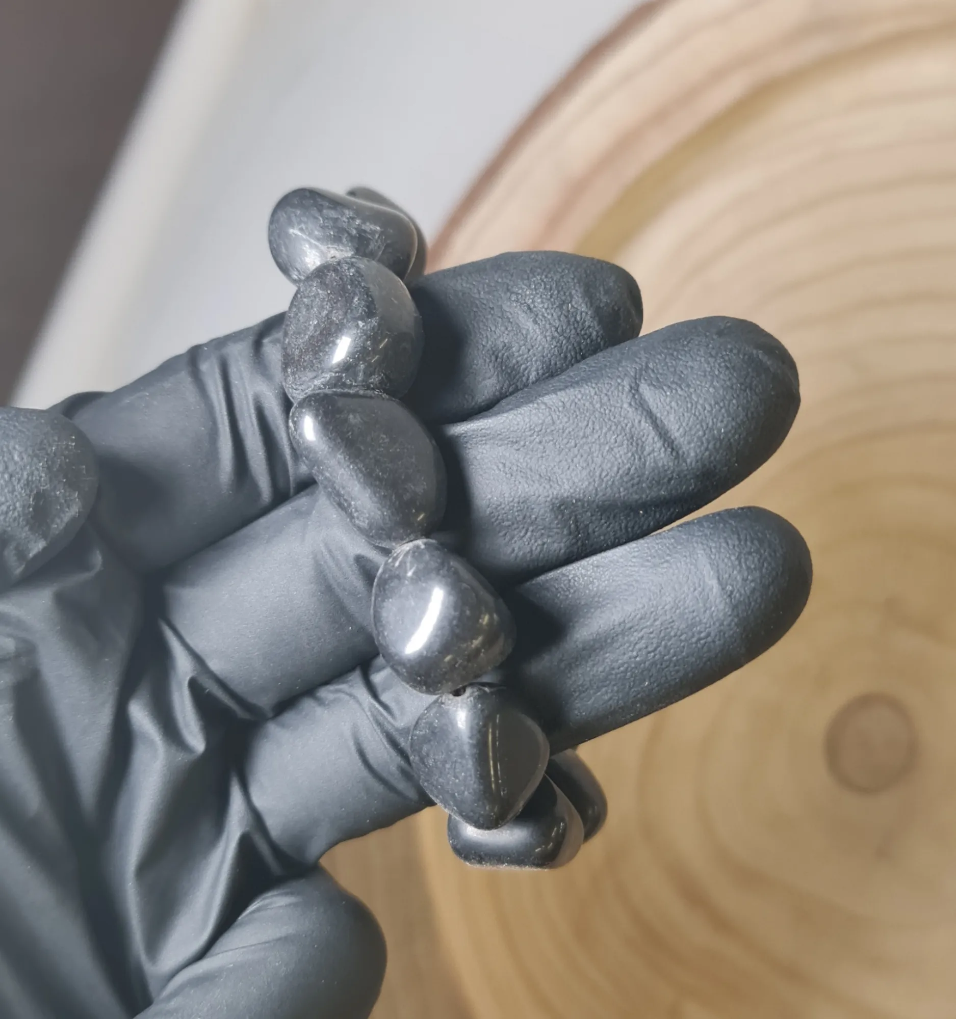 Pulsera turmalina piedras