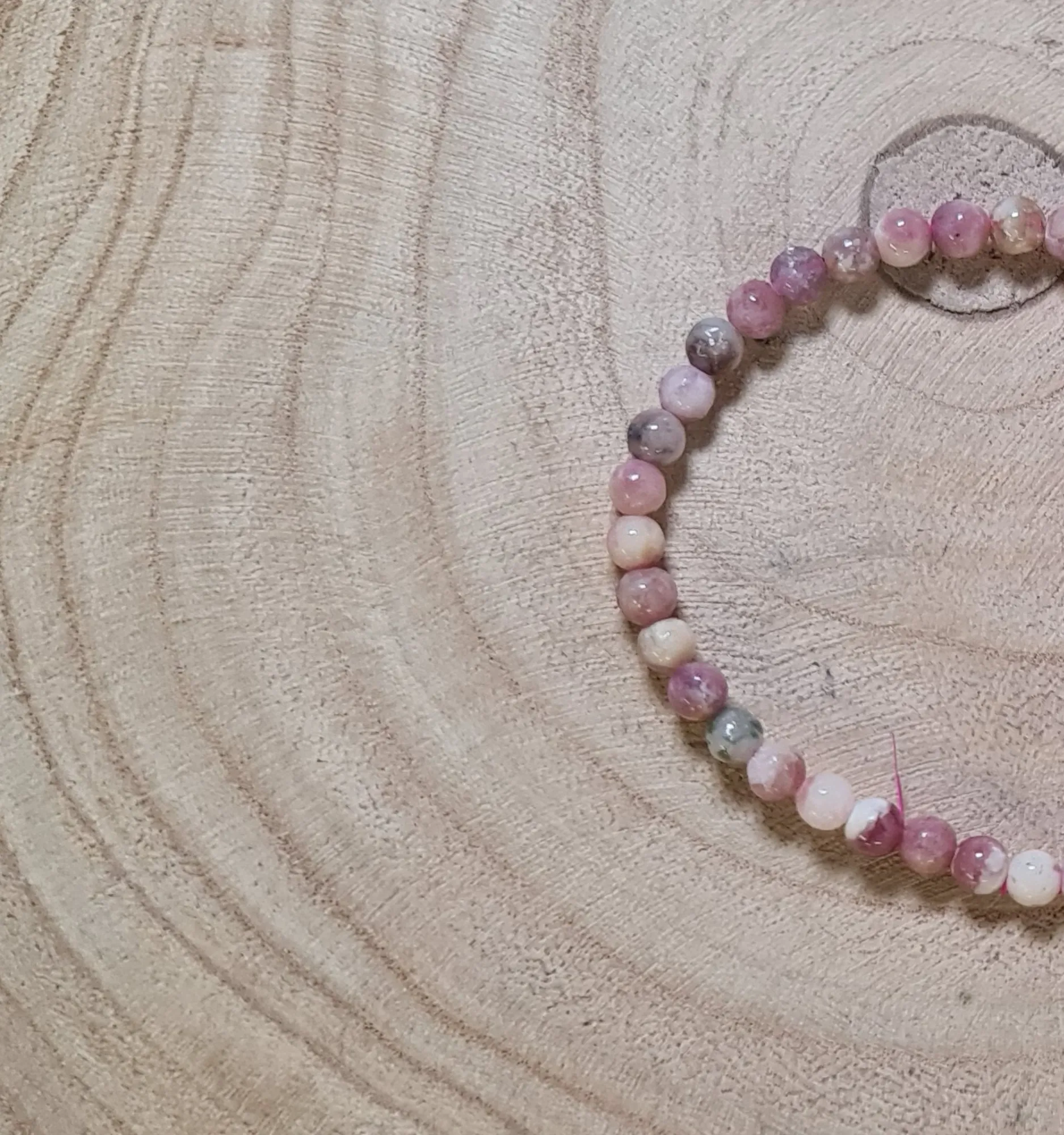 Pulsera turmalina sandía