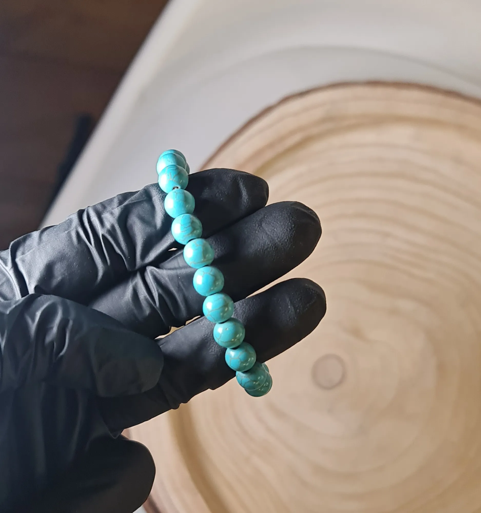 Pulsera turquesa grande