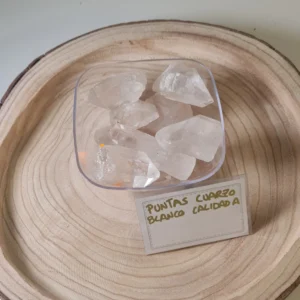 Puntas de Cuarzo Blanco
