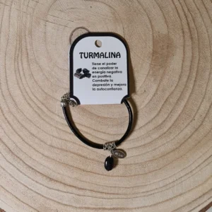 pulsera turmalina simple