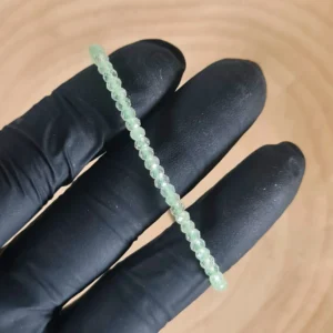 Pulsera Prehinita Facetada 4mm