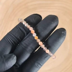 Pulsera Adularia Facetada 6mm