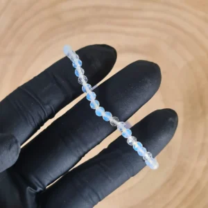 Pulsera Apatita Facetada 6mm