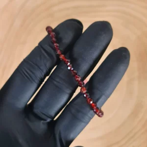 Pulsera Citrino Facetada 6mm