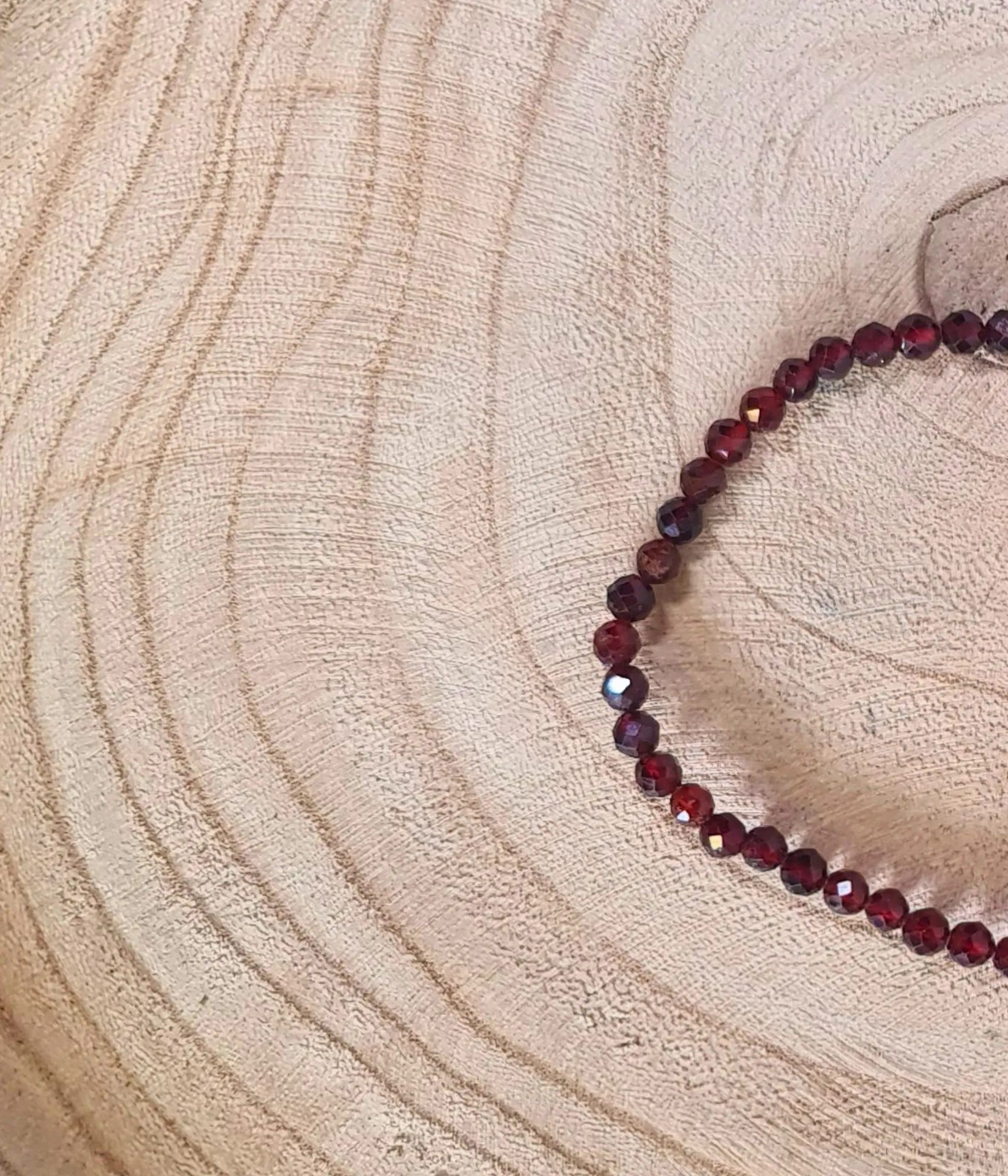 Pulsera Citrino Facetada 6mm