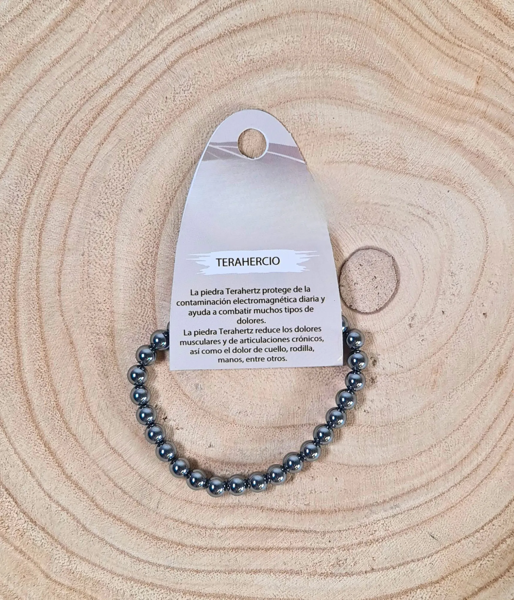 Pulsera Terahercio 6mm