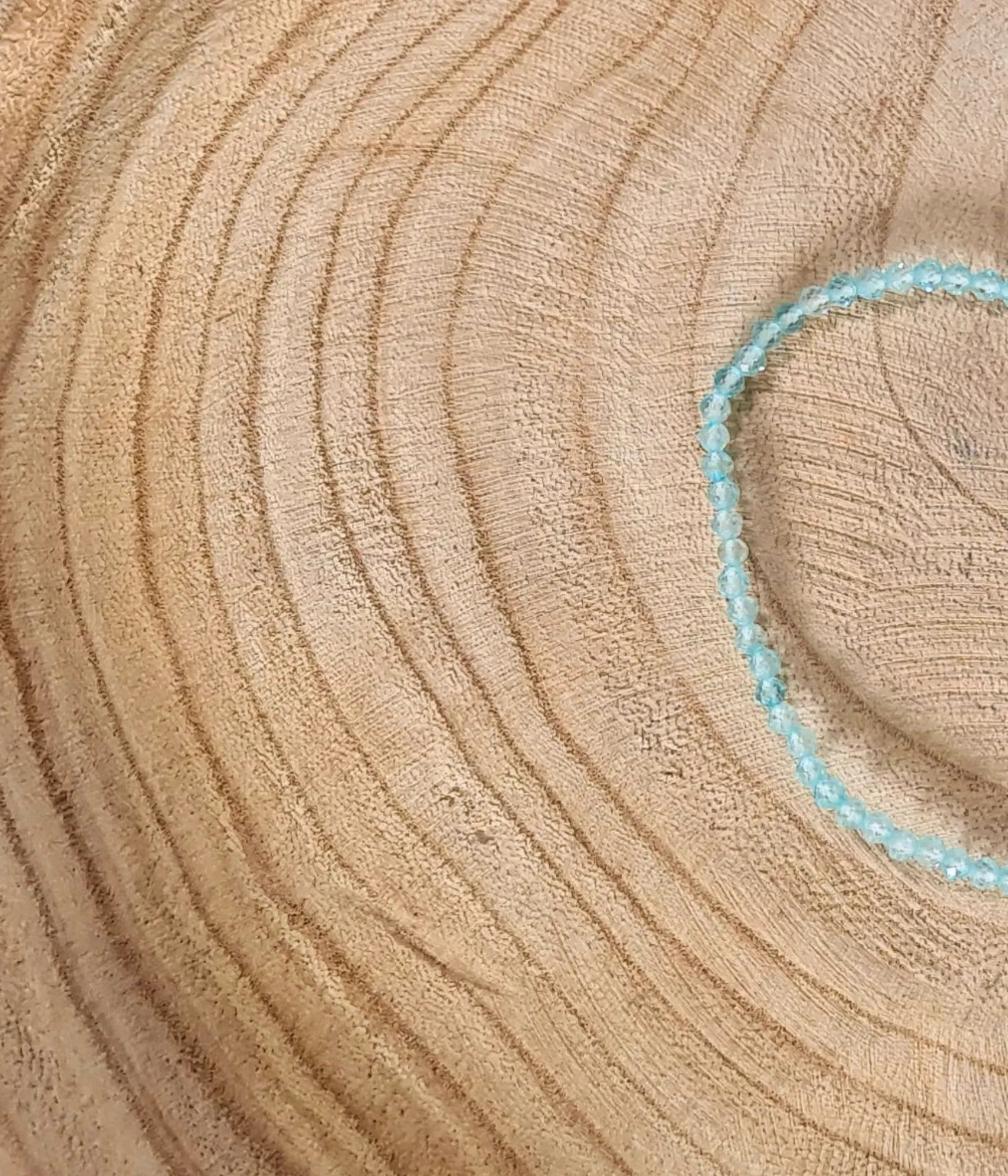 Pulsera Topacio Facetada 4mm