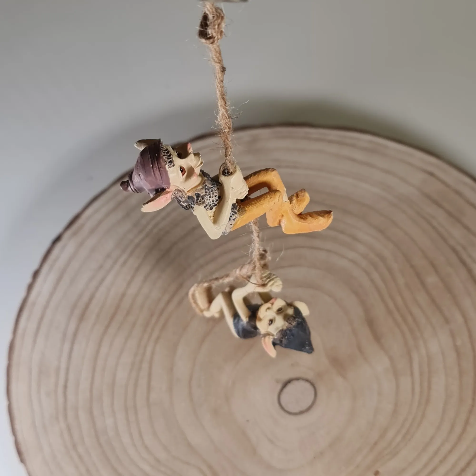 Figuras Duendes Colgantes Juego de 3