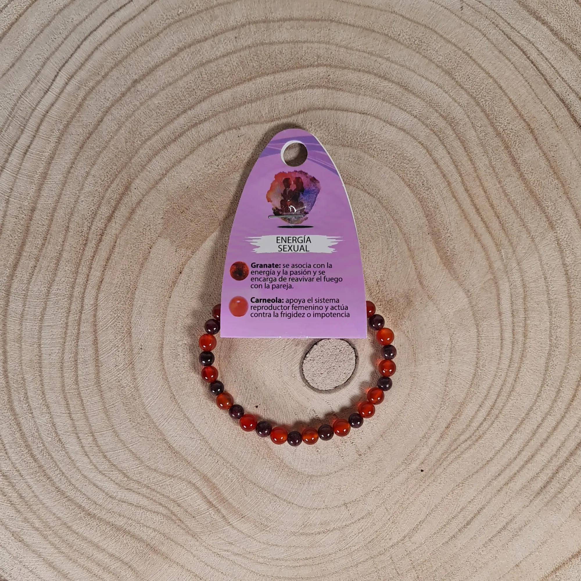 Pulsera Energía Sexual 6mm