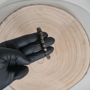 Pulsera Pirita Facetada 8mm