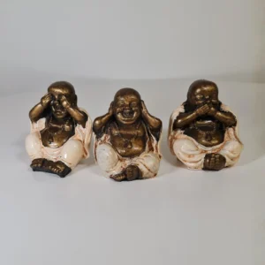 Set Budas 10cm Ver, Oír y Callar